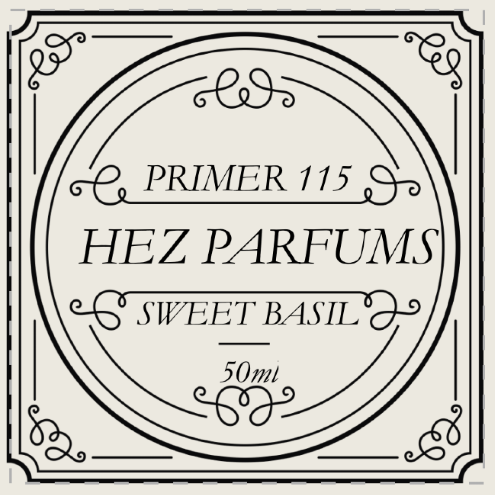 Primer 115 (Fragrance Enhancer) – SWEET BASIL – HEZ PARFUMS