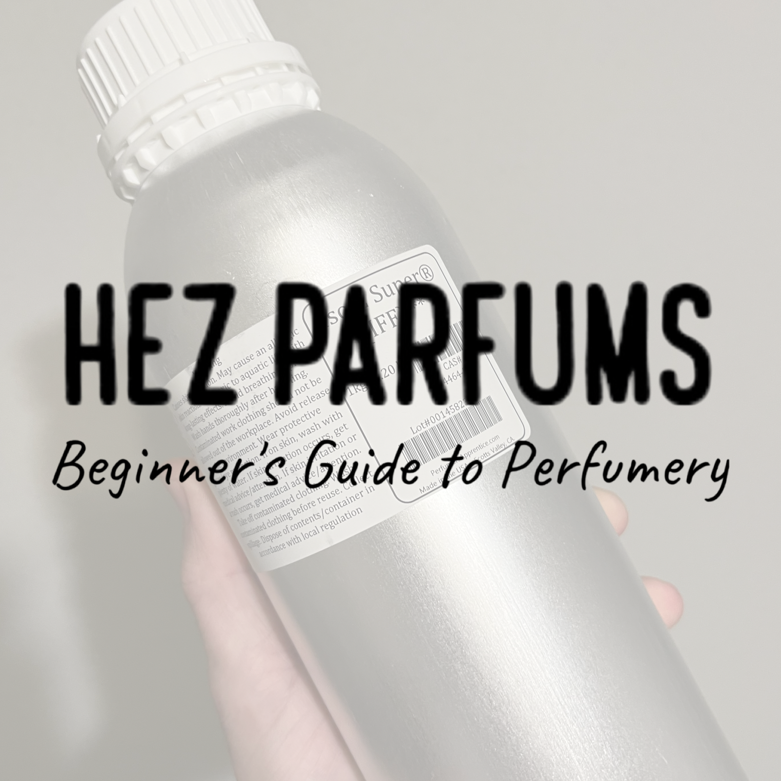 Hez Parfums Beginner's Guide to Perfumery 011 - Understanding the Role of Fixatives in Perfumery