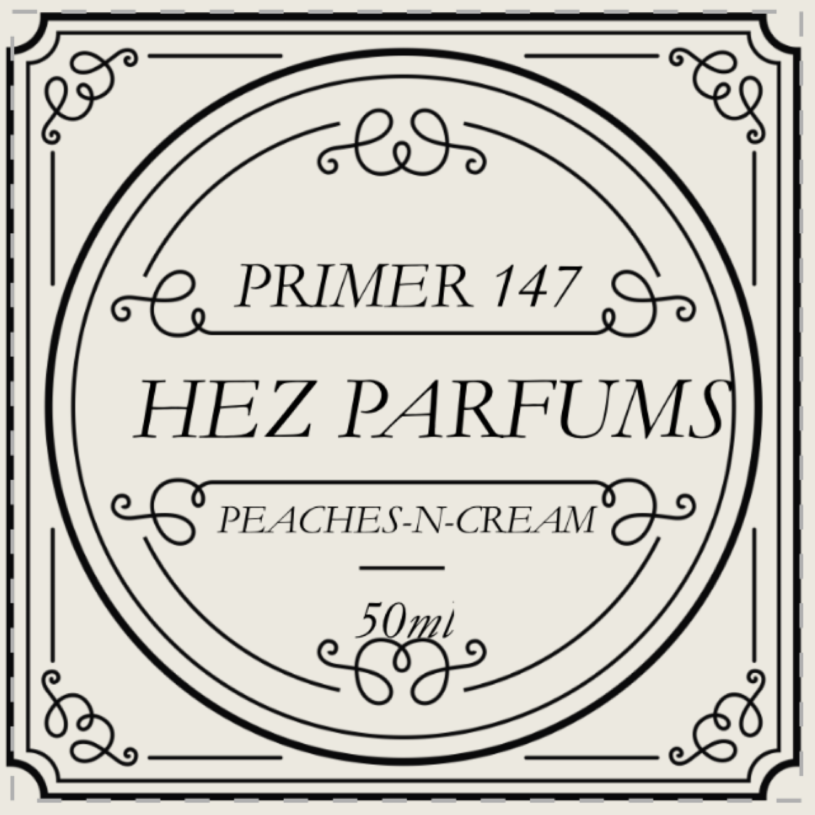 Primer 147 (Fragrance Enhancer) –  PEACHES-N-CREAM