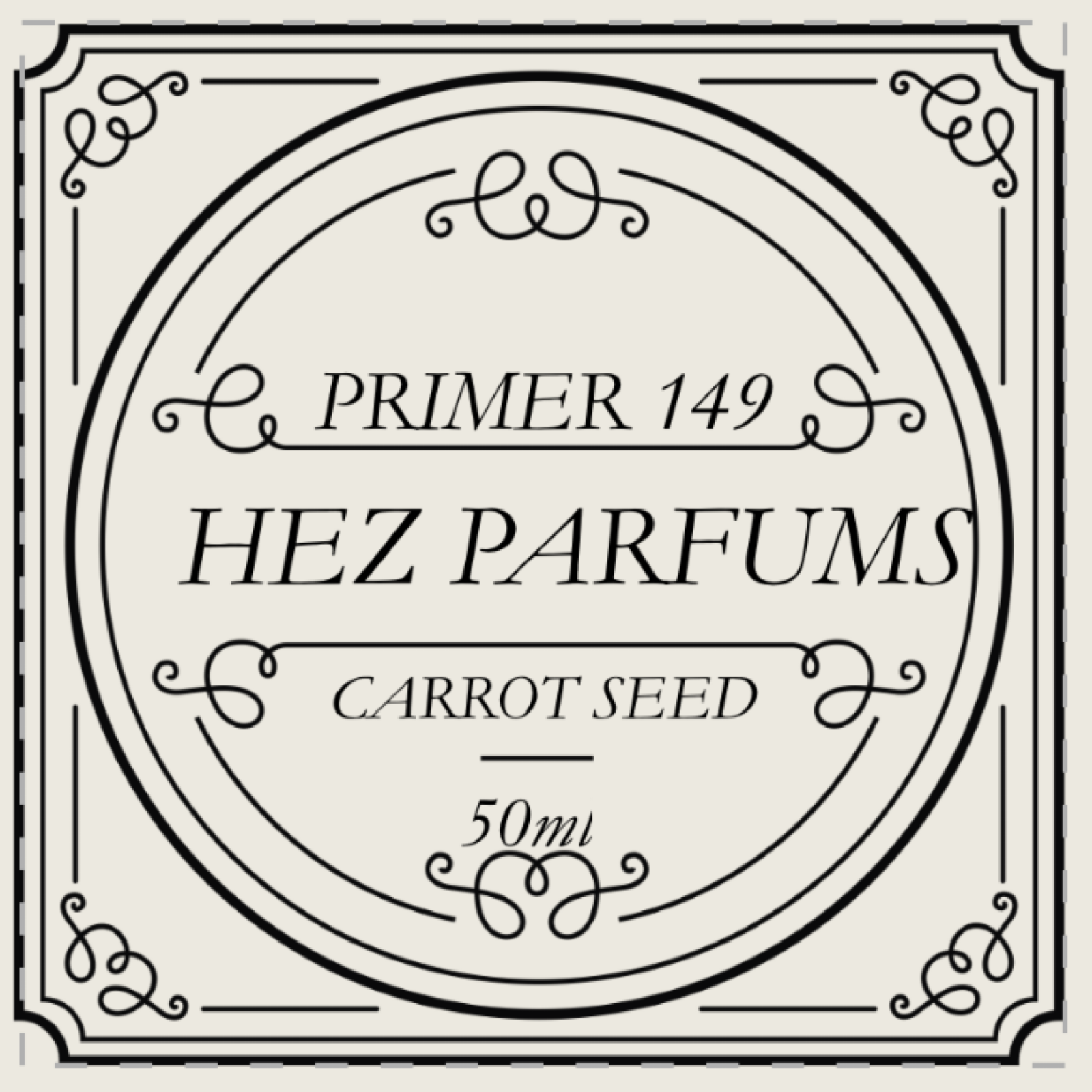 Primer 149 (Fragrance Enhancer) –  CARROT SEED