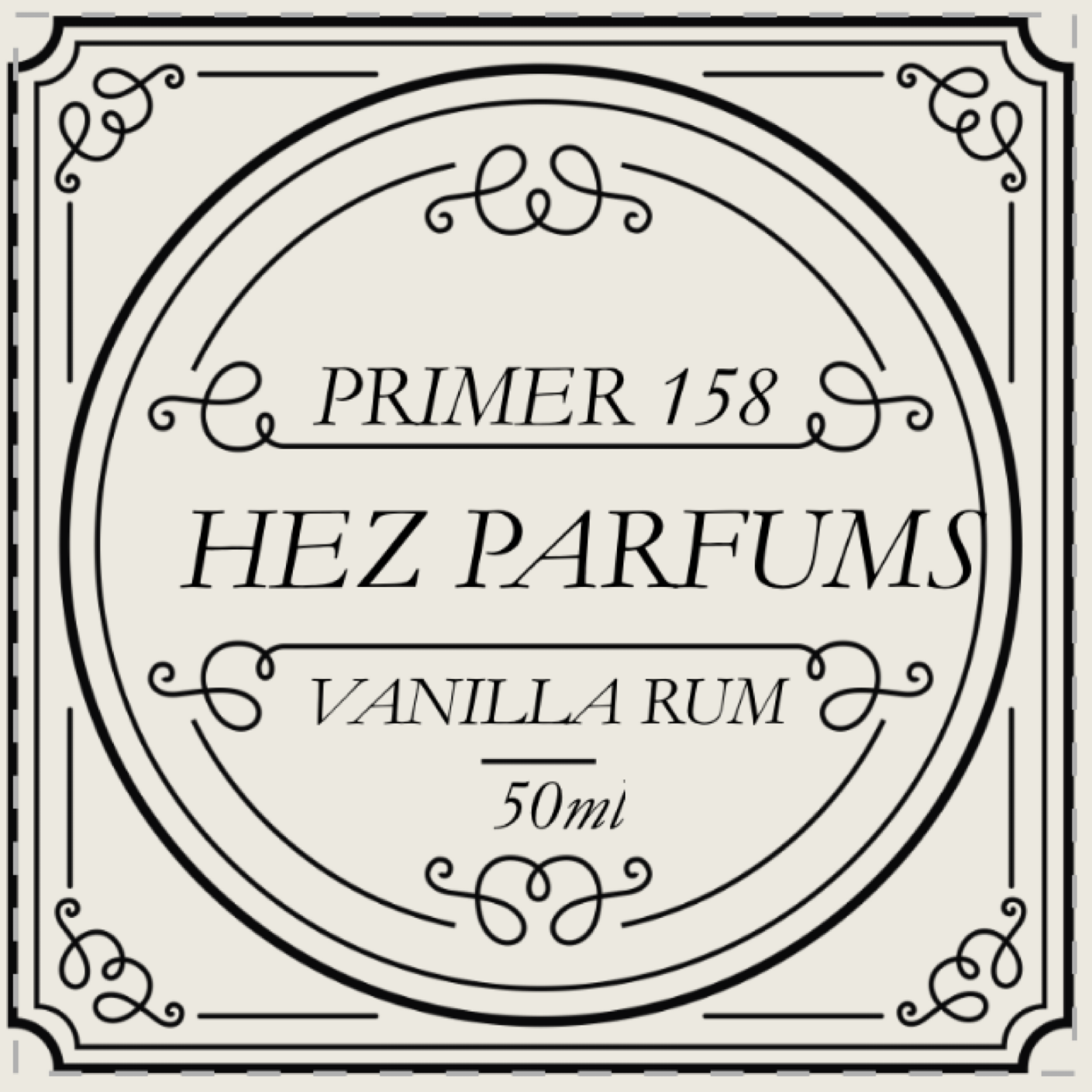 Primer 158 (Fragrance Enhancer) –  VANILLA RUM