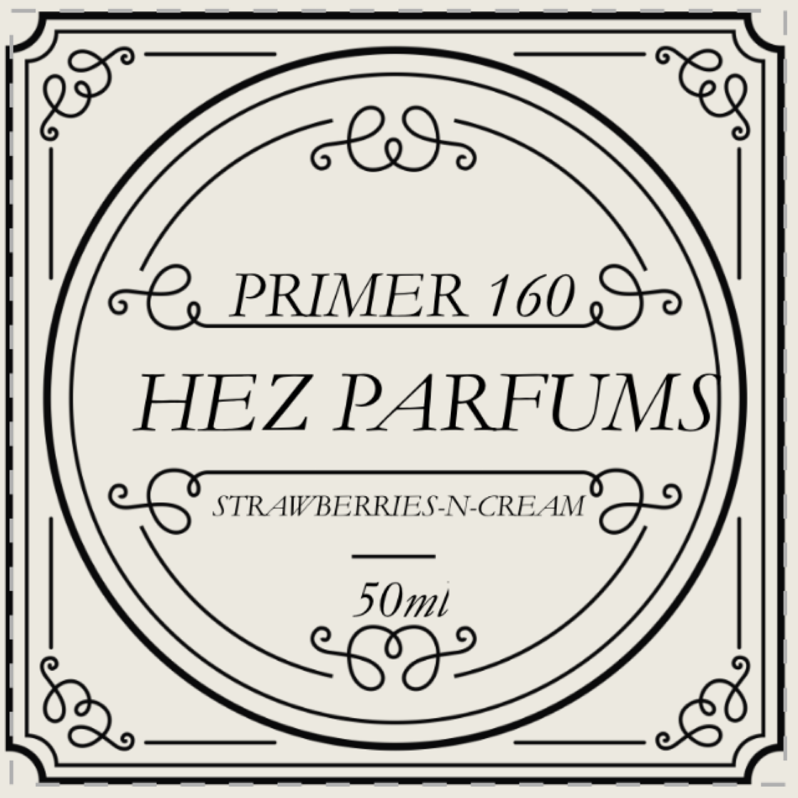 Primer 160 (Fragrance Enhancer) –  STRAWBERRIES-N-CREAM